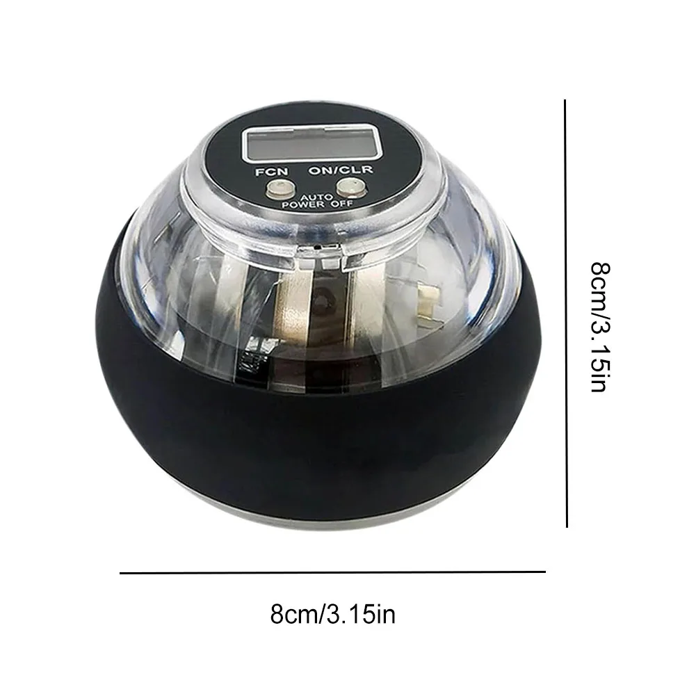 Powerball الساعد التمارين الجيروسكوب قوة الكرة الدوران المعصم الداعم المدرب العضلات أجهزة لياقة بدنية الذراع اليد ممارسة المنزل الصالة الرياضية