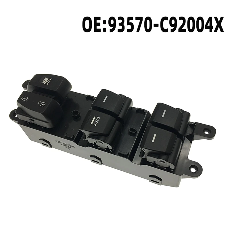 

KG1-jAuto Electric Power Window Master Control Switch Button 93570-C92004X for Hyundai IX25 Creta Front Left