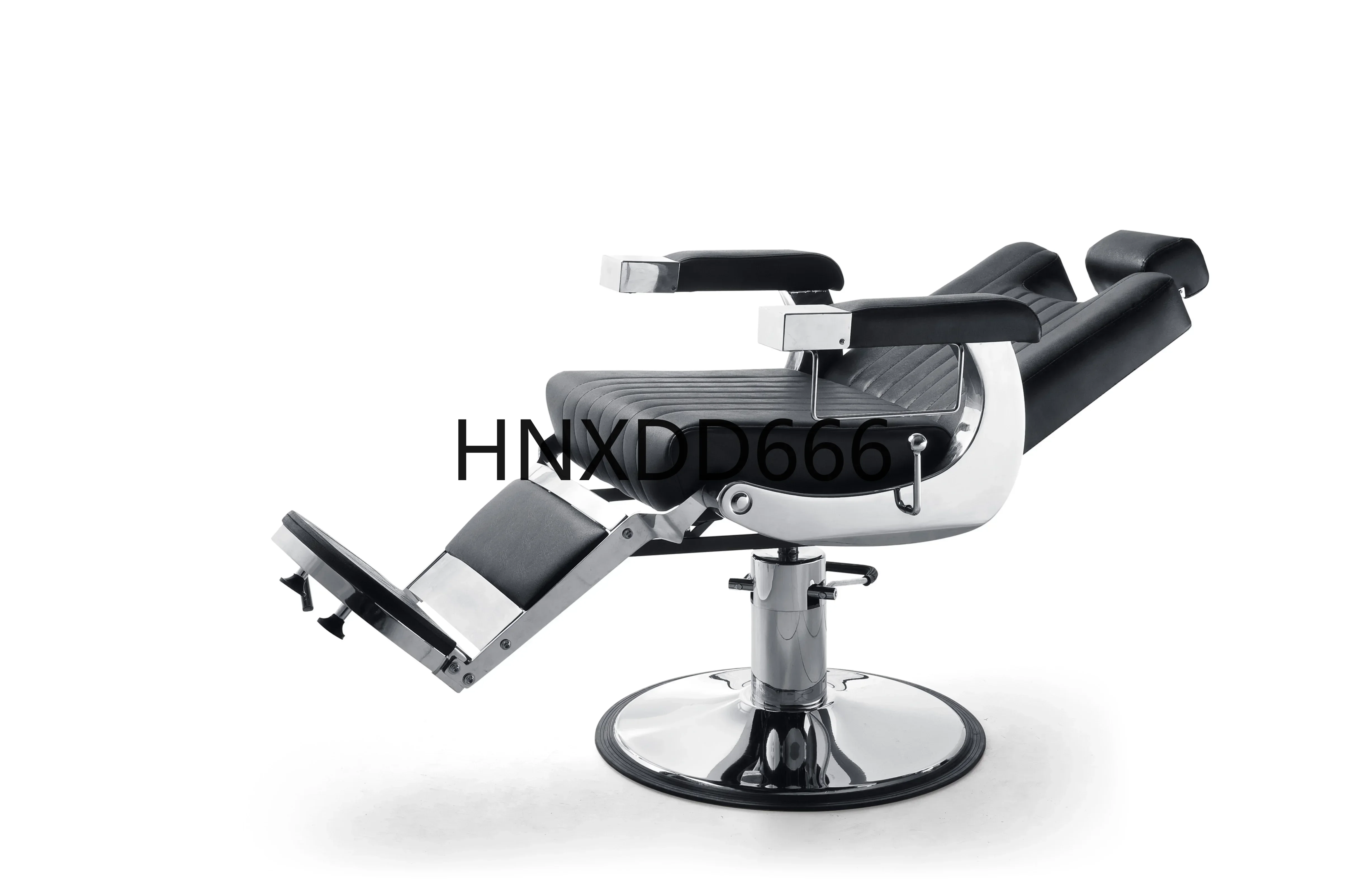 Schwarzer Salon-Friseurstuhl