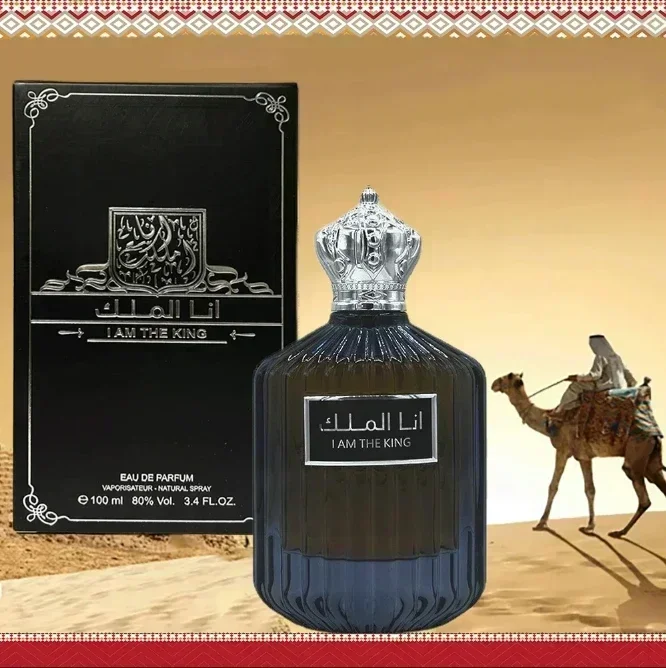 Fragancia ligera fresca 100ml Perfume Original de alta calidad para hombre Dubai Prince Colonia Perfume de larga duración fragancia del desierto Arabi