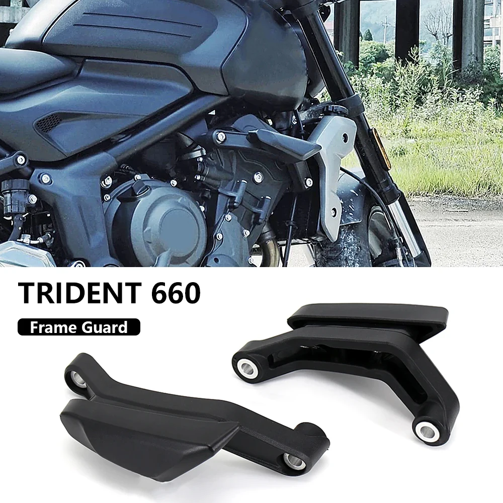 

Motorcycle Accessories Falling Protection Frame Slider Fairing Guard Crash Pad Protector For Trident 660 Trident660 2021 2022