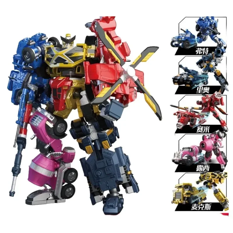 Volt Mini Force Transformation Robot Car MiniForce X Ultimate Toy Korea Cartoon Anime Deformation Airplane Toys Gifts
