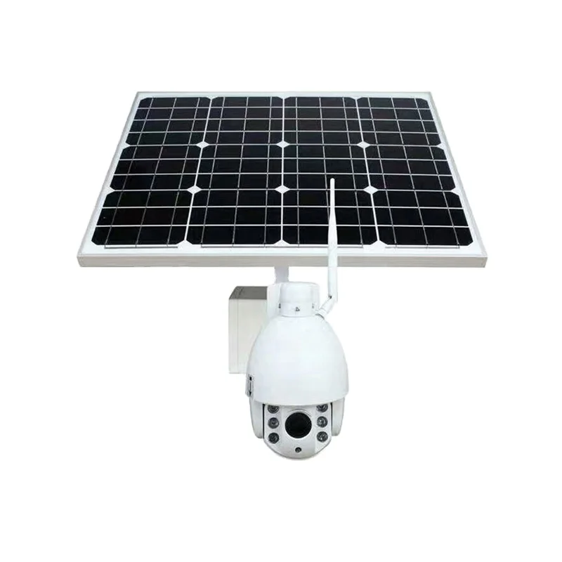 

Outdoor 1080P 3G Solar Powered CCTV 4G Security With 40AH Lithium Battery