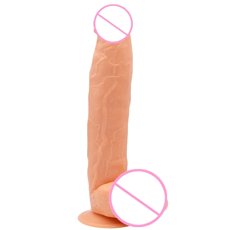 HOWOSEX 6CM Thick Giant Huge Anal Plug Dildo Super Artificial Big Dick Large Realistic Soft Cock Penis Sex Toys for Female