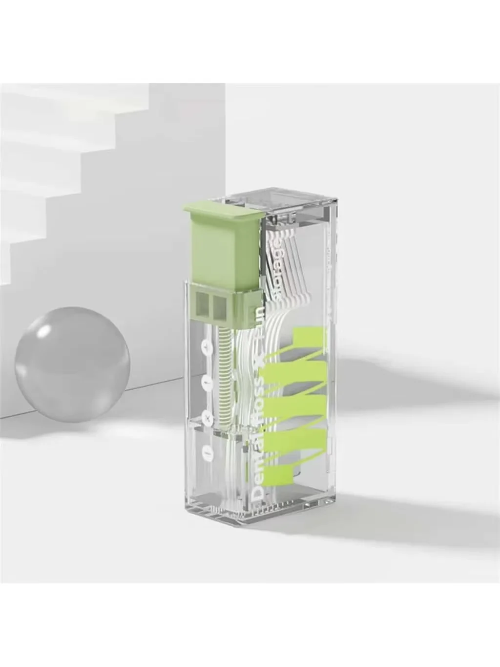 Portable Automatic Dental Floss Dispenser, Practical Floss Pick Storage Box for Daily Use