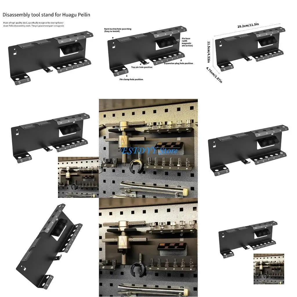 

G6DE Bicycles Hub Tool Support Frame Bike Hub Bearing Repair Tool Display Stand