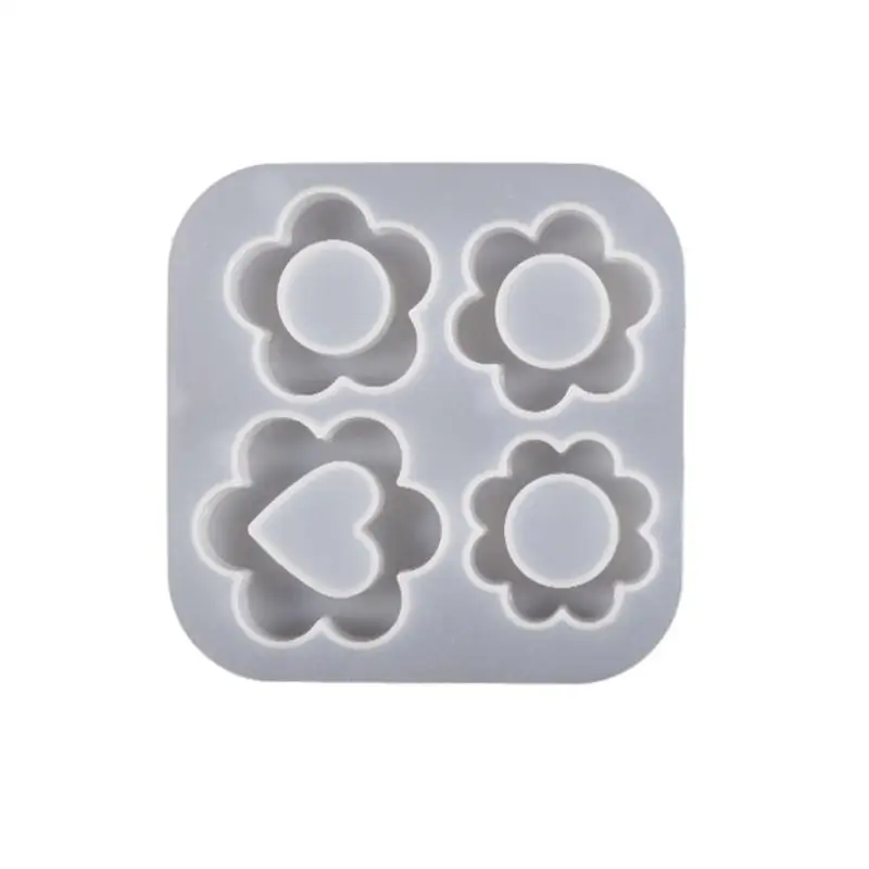 A52E Diy Epoxy Liebe Ornament Treibsand Form Tropfen Kleber Silikon Hausgemachte Form – Detail 3