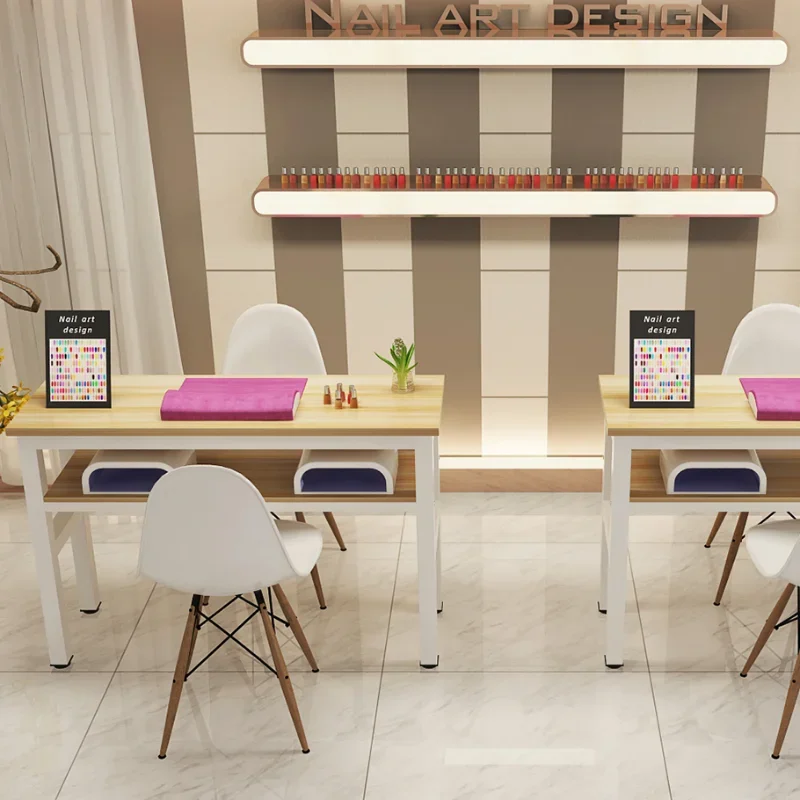 

Журнальные столики Профессиональный столик для ногтей Туалетный столик Органайзер для макияжа Салонная мебель Красота Маникюр Пыль Arredo EstetistaCollector