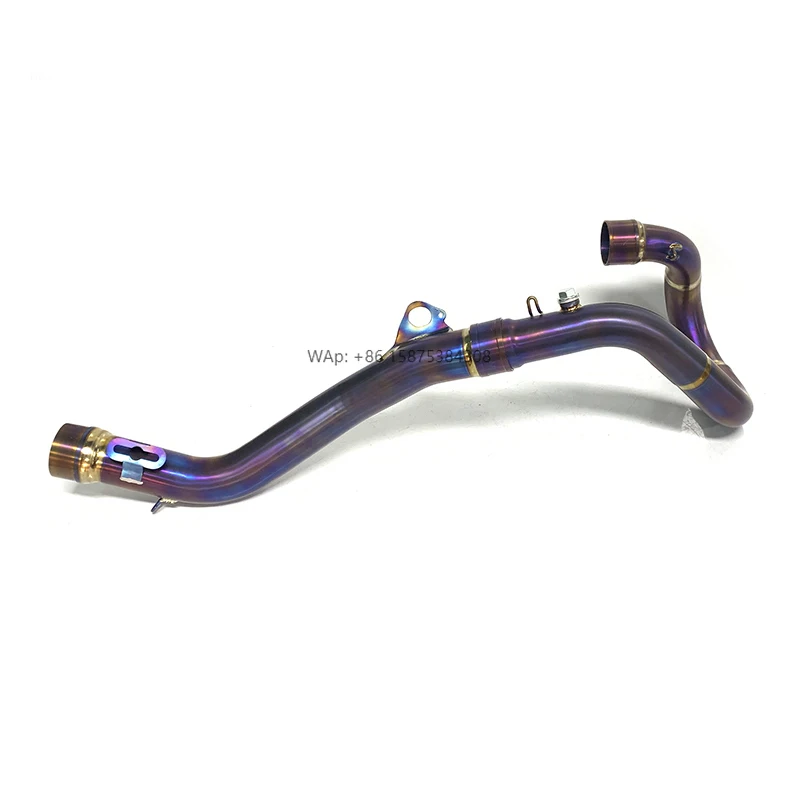 

Motorcycle Modify Exhaust Header for 250 EXC-F/350 EXC-F/350 XCF-W Titanium Supermoto Exhaust Pipe 50.5mm 2020~2023