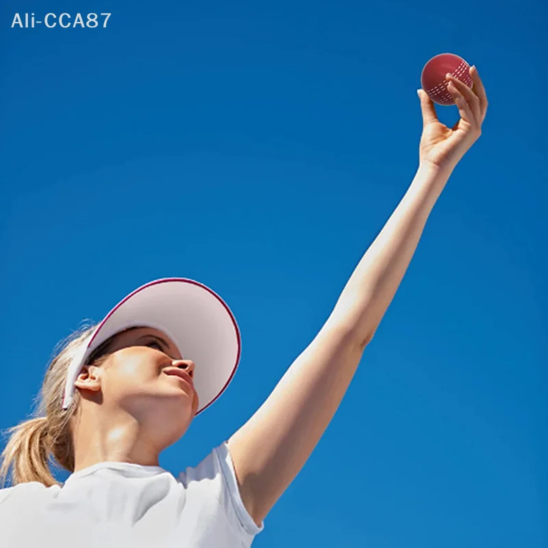 

Мяч для крикета FEIMA 6.3CM: прочный, для игр и тренировок, с традиционными швами, для игроков любого возраста, забавный, мягкий, из полиуретана.