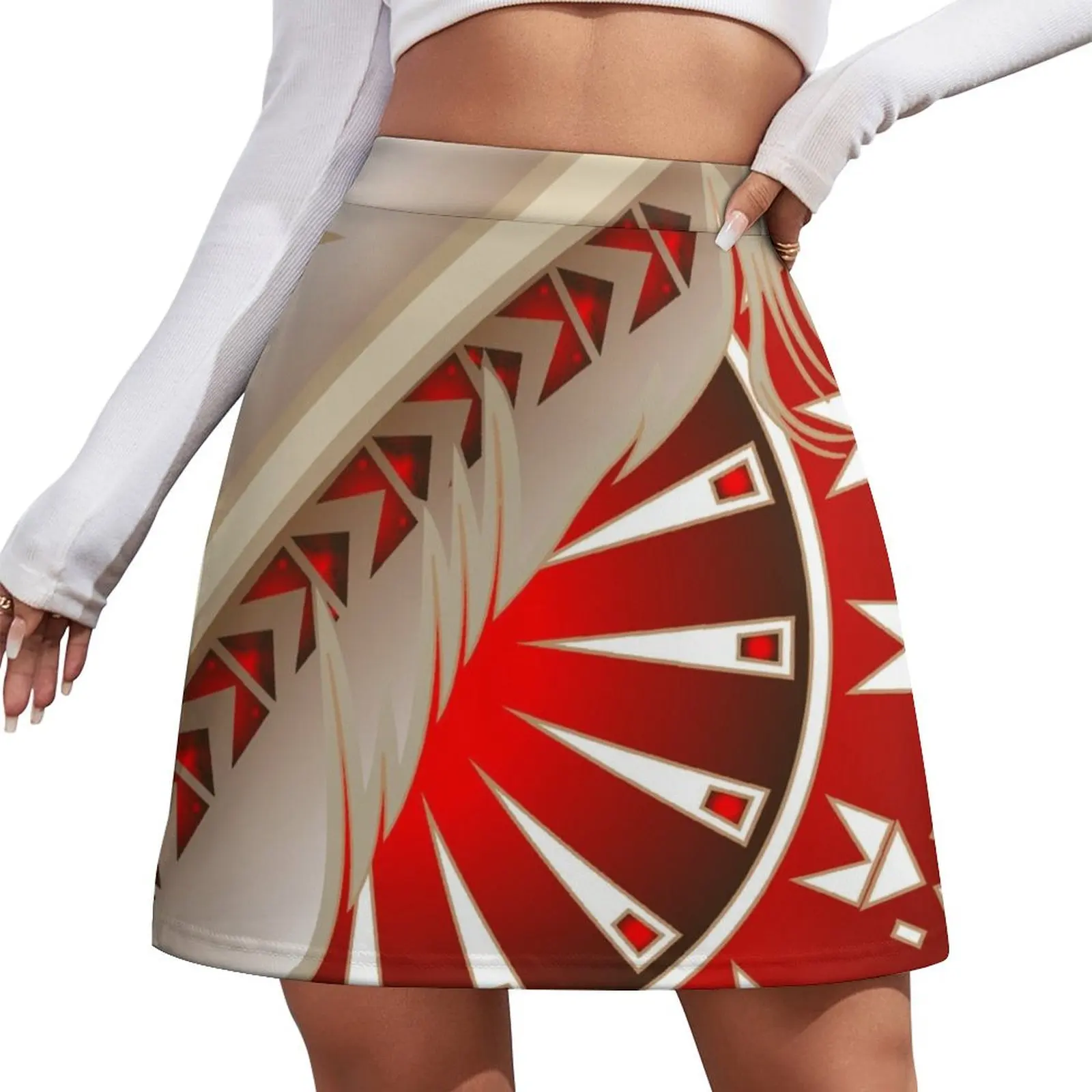 

Wacipi Pow Wow (Red) Mini Skirt clothes women's skirts trend 2026 luxury evening dresses 2026 korean summer clothes