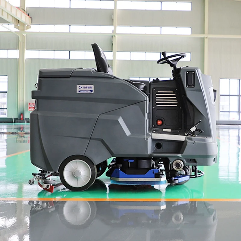 Howetech CHR200SC Battery Industrial Washing & Cleaning Machines Commercial Ride On Floor Scrubbers