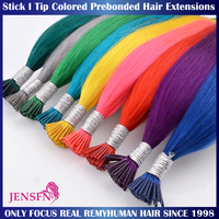 JENSFN Straight  I Tip  Color Hair Extensions 0.5g/Strand  20\