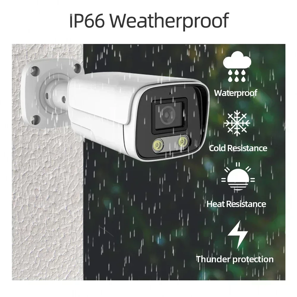 16CH 4K 8MP CCTV System AHD Analog Kit Outdoor Color Night Vision AI Motion Detection H.265 Video Surveillance BNC Security Cam