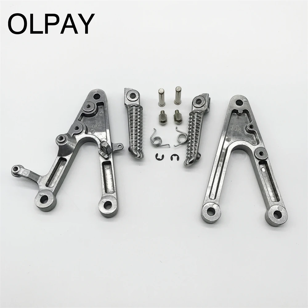 For YAMAHA YZF-R1 YZFR1 YZF R1 2002 2003 Motorcycle Accessories Footrests Front Foot Pegs Pedals Rest Footpegs Bracket