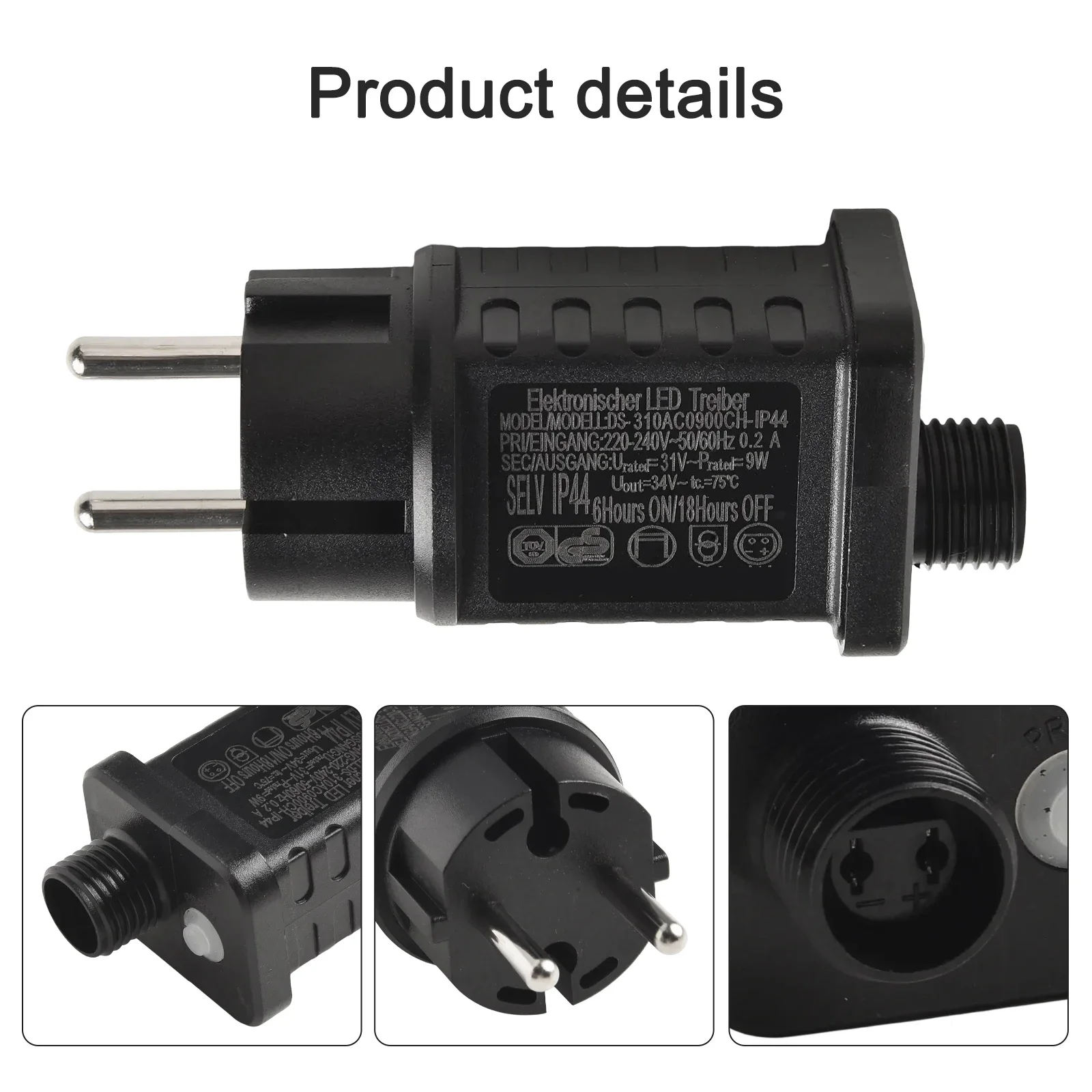 9W 31V Led Timer Po…