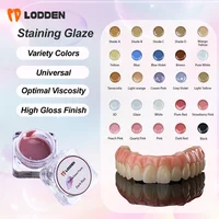 Lodden-esmalte Dental multicolor, 4g, manchas fluorescentes de baja temperatura, juego estético para efectos de corona realistas