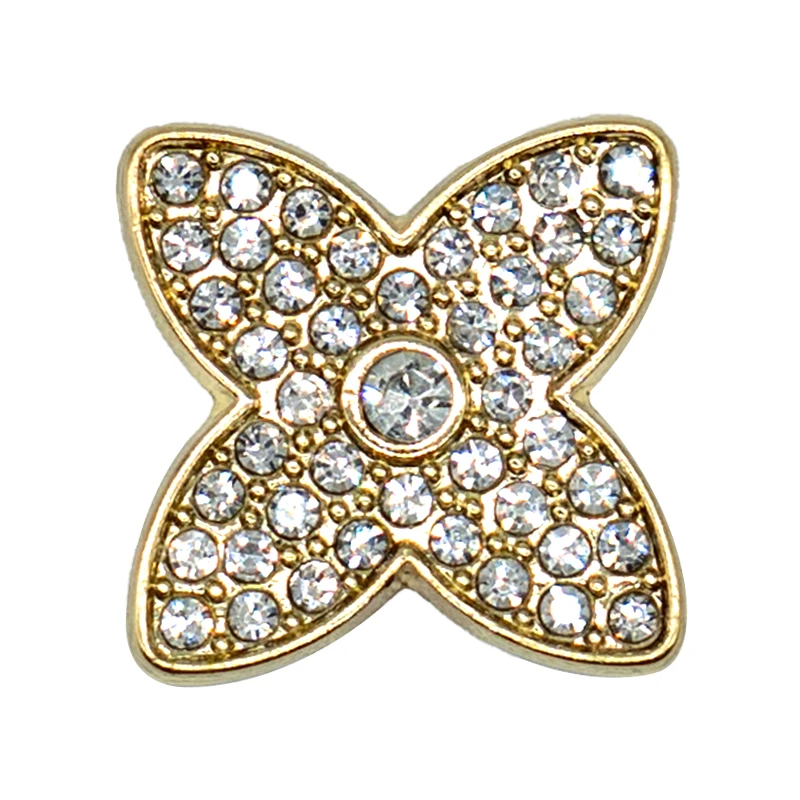 1/5 Stück Designer Metall Schuh Charms Parfüm Lippenstift Luxus Dekorationen für Schuhzubehör Schmetterling Pins für Frauen – Detail 22