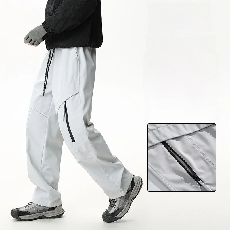 

Мужские рабочие брюки TUCANO для активного отдыха, американского стиля, свободные, широкие, повседневные, в стиле парашютиста, осенние, большие размеры, карго