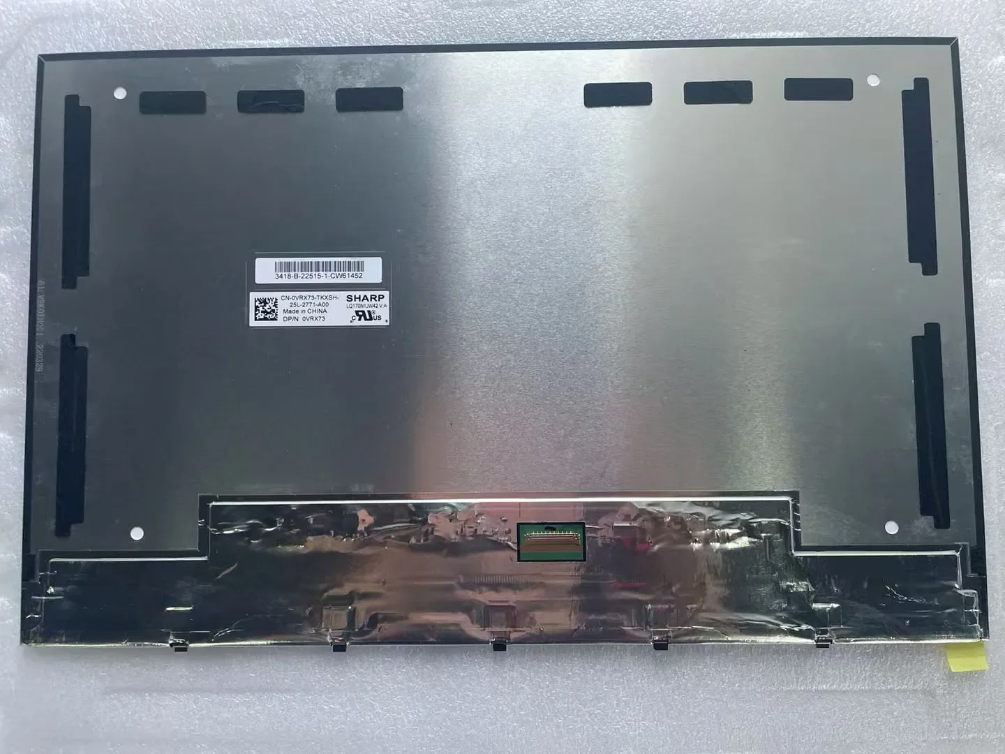 

LQ170N1JW42 V.A 500nits 17.0'' Laptop LCD Screen Panel Display 1920X1200 40Pins 100% sRGB work for Dell XPS 9700 9710