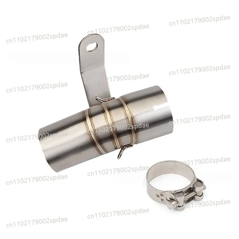Durable-Motorcycle Exhaust Stainless Steel Slip-On 60Mm Mid-Link Pipe