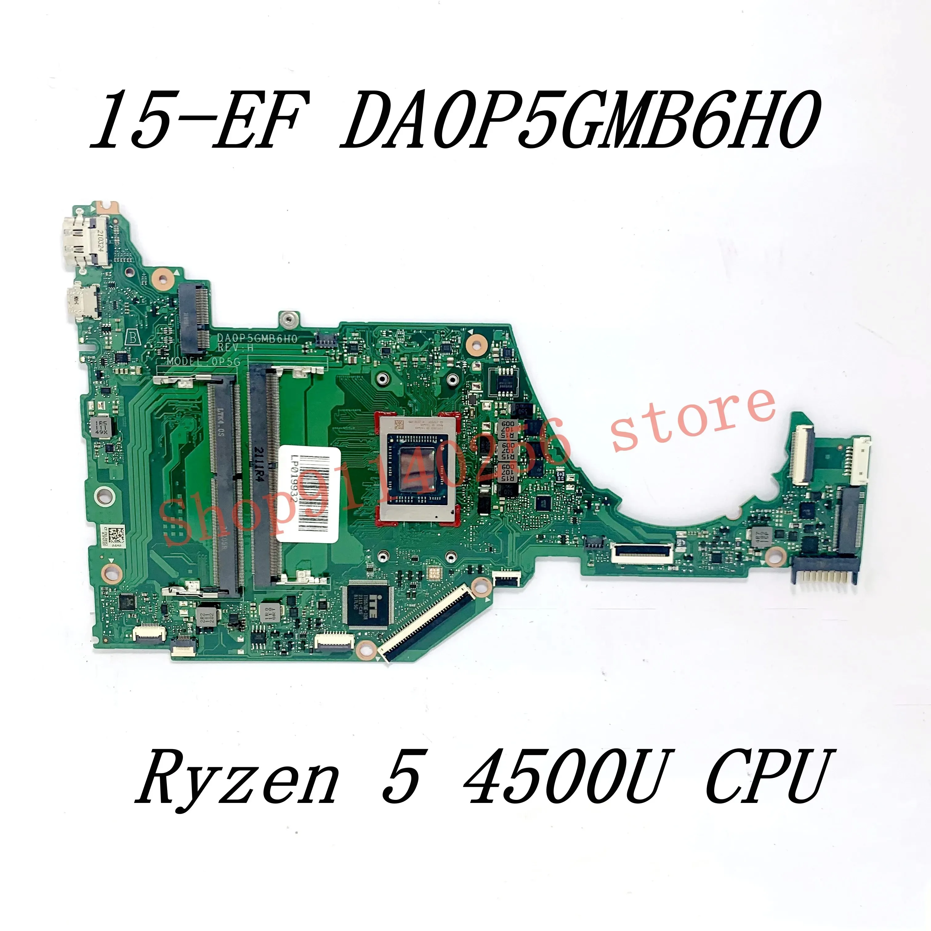 High Quality Mainboard DA0P5GMB6H0 For HP 15-EF 15Z-EF 15S-ER 15S-EQ Laptop Motherboard With R5 4500U / R7 4700U CPU 100% Tested