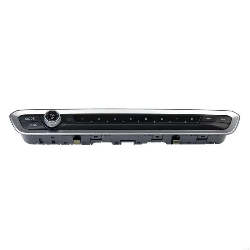 Ref 61317949331 61317949328 Panel for G05 G06 G07 2019-2023, Media Keys and Knob, Black Face Silver Trim for Interior Use H9EE