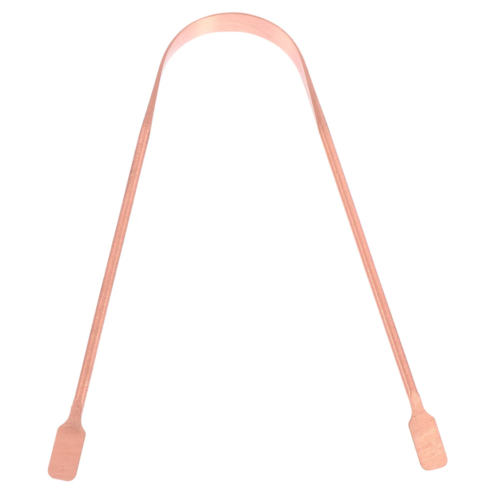 1Pcs Tongue Scraper Professional Stainless Steel Tongue Cleaner Ergonomic Handle Oral Care Tool for Bad Breath Removal Travel