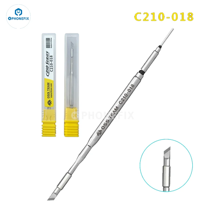 OSS TEAM C210 C115 C245 Integrated Soldering Iron Tip Heating Core Efficient Heat for Mechanic Sugon Aifen I2C Soldering Station