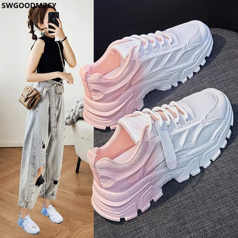Sneakers Women Luxury Running Shoes for Women Platform Sneakers Ladies Shoes Chunky Sneakers Women Casual Shoes Chaussure Femme