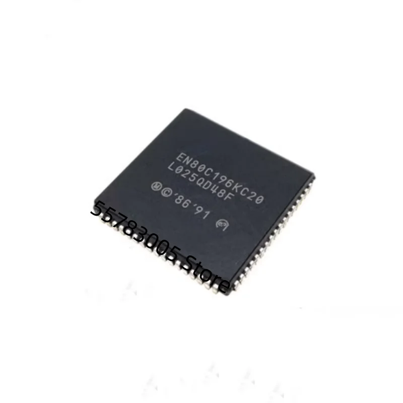 5PCS New N80C196KC20  PLCC68 Microcontroller chip IC