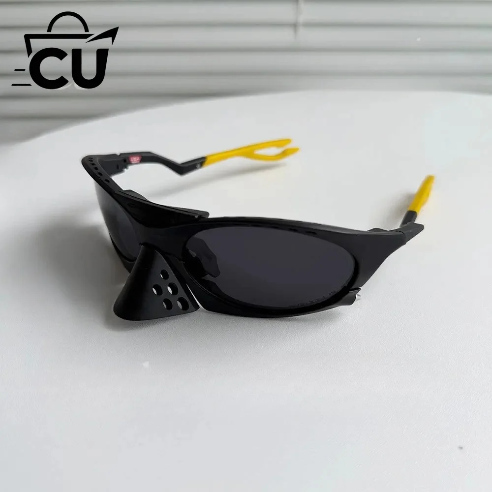 Sports running cycling polarized UV resistant sunglasses y2k style thick mountain climbing sunglasses