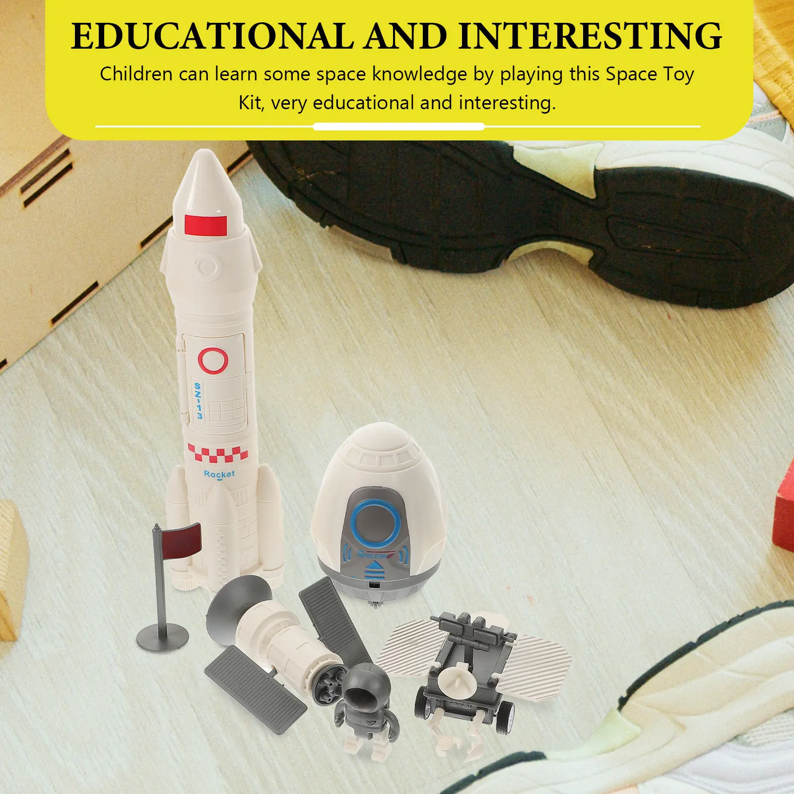 

Набор для изучения космоса: развивающий научный комплект ракет для детей, забавные игрушки-ракеты для обучения астрономии