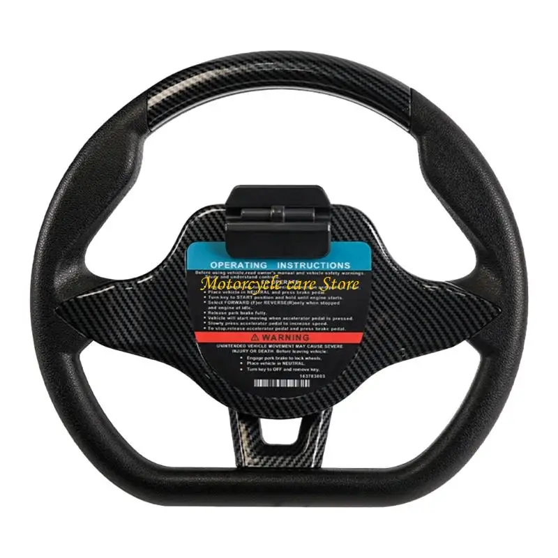 Accuracy Engineered Steering Wheel Featuring 40 Splines Adapter Golf Cart Steering Accessories Upgrades for EZGO TXT