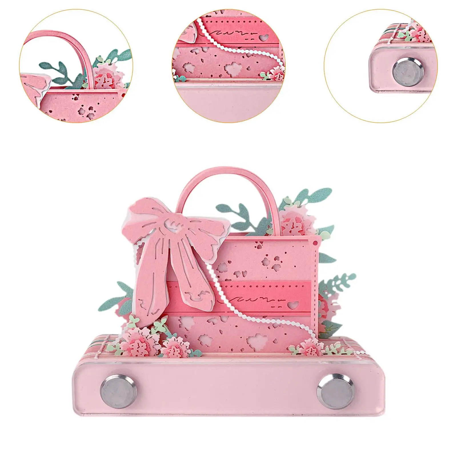 3D Memo Pads Note Bag Paper Craftwork Decoration Convenience Carving Sticky