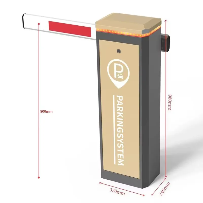 Automatic high-speed guardrail arm boom guardrail with parking lot traffic parking management guardrail