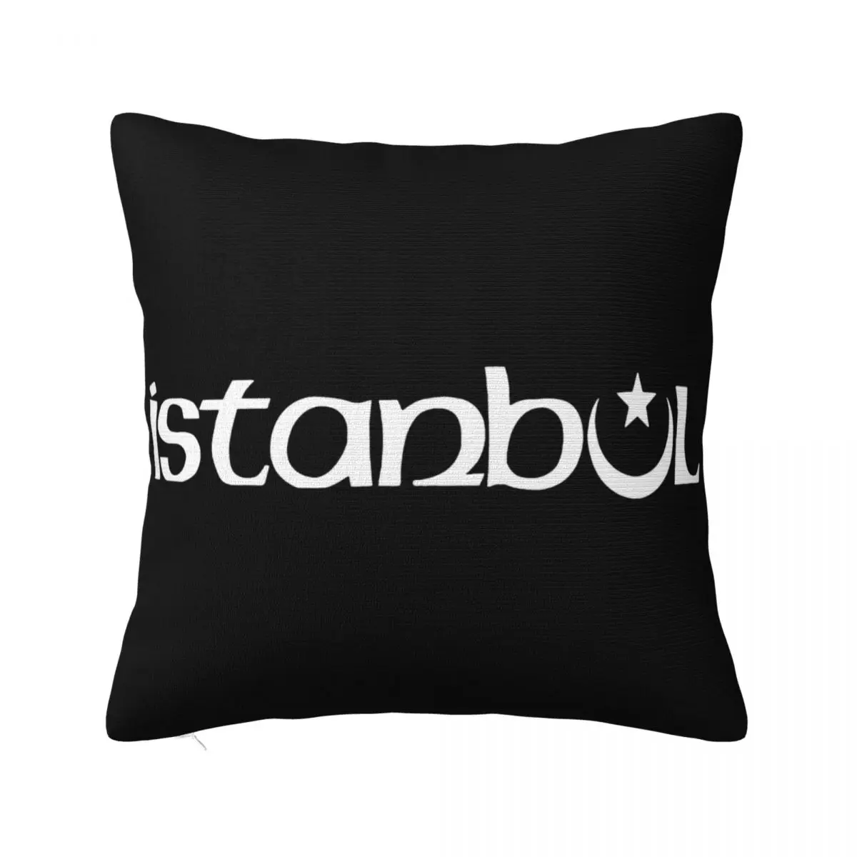 Istanbul Cymbals Logo Black Men Rock Band Band Western Style Women Original Pop Geek Designs Pillow Case