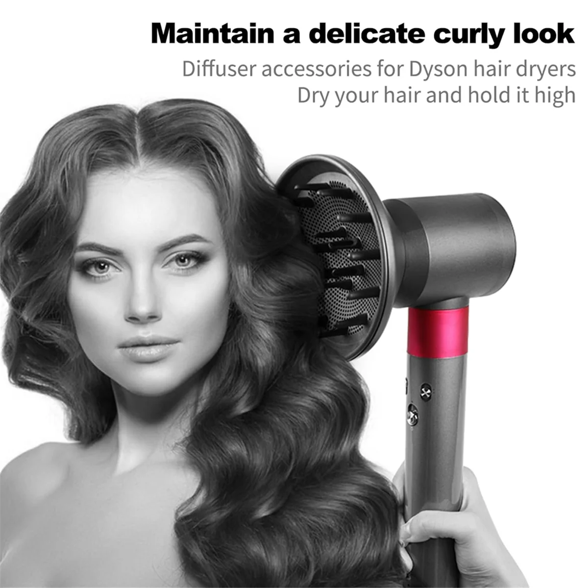 Улучшенный рассеиватель волос и адаптер для Dyson Airwrap