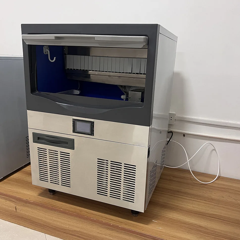 

Прямая продажа с фабрики, машина для производства твердого льда 36 кг/день для магазина напитков, компрессор 220 В, емкость хранения 20 кг