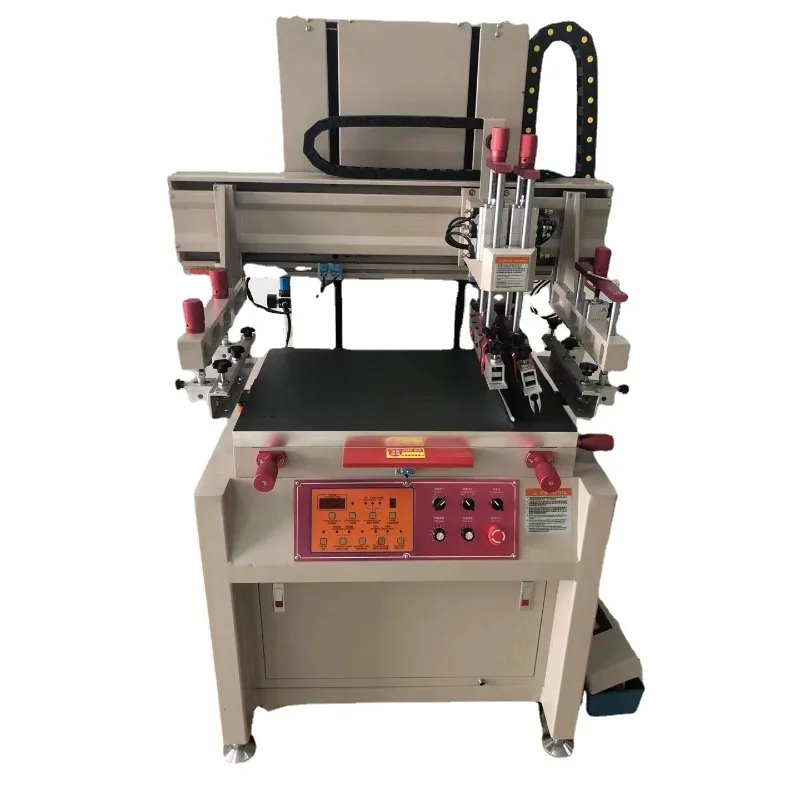 Semi-automatic screen printing machine, countertop screen printing machine, precision screen printing machine