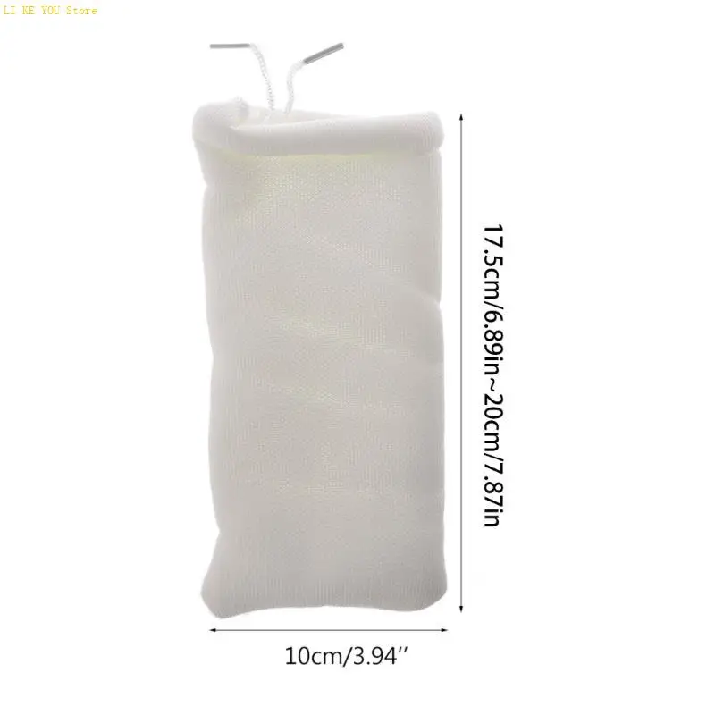 W3JE Aquarium Filter Bags High Biochemical Upgrade Media Bag with Drawstring view 6