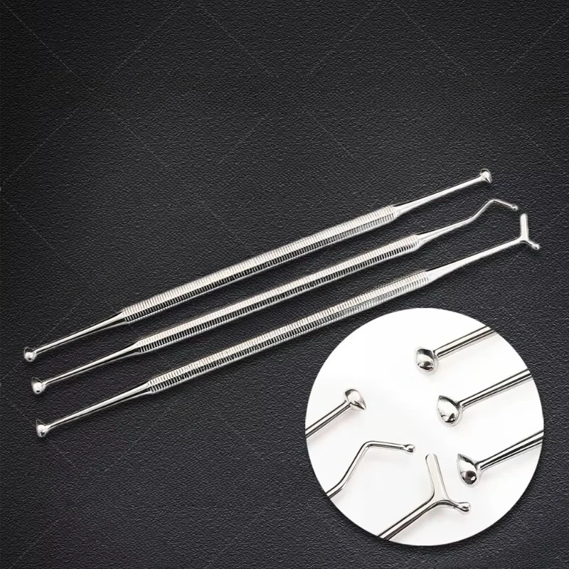 3pcs Set Stainless Steel Grinder, Filler, Resin Filling Aesthetic Repair Tool..
