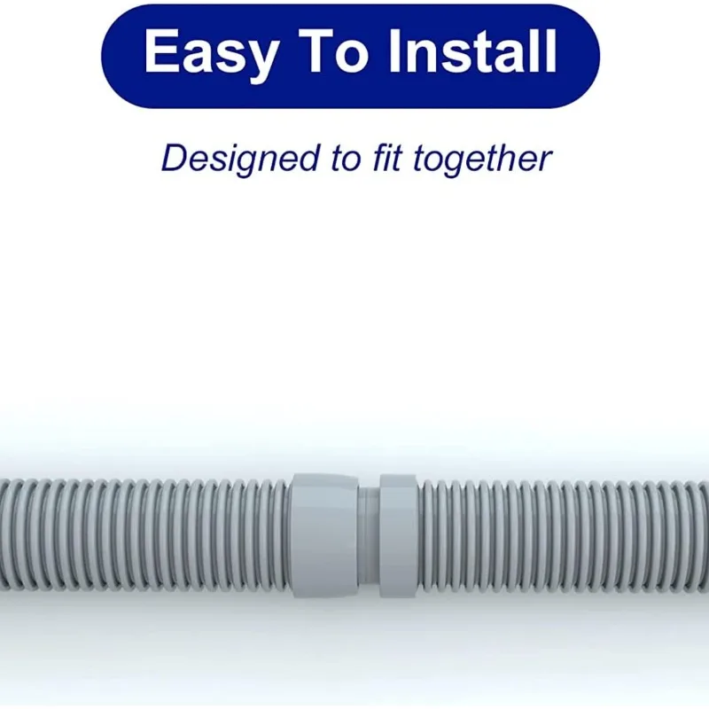 Swimables Universal Swimming Pool Cleaner Hose 48" Designed for the Hayward Navigator, Pool Vac XL, Aquabug, Wanda the Whale