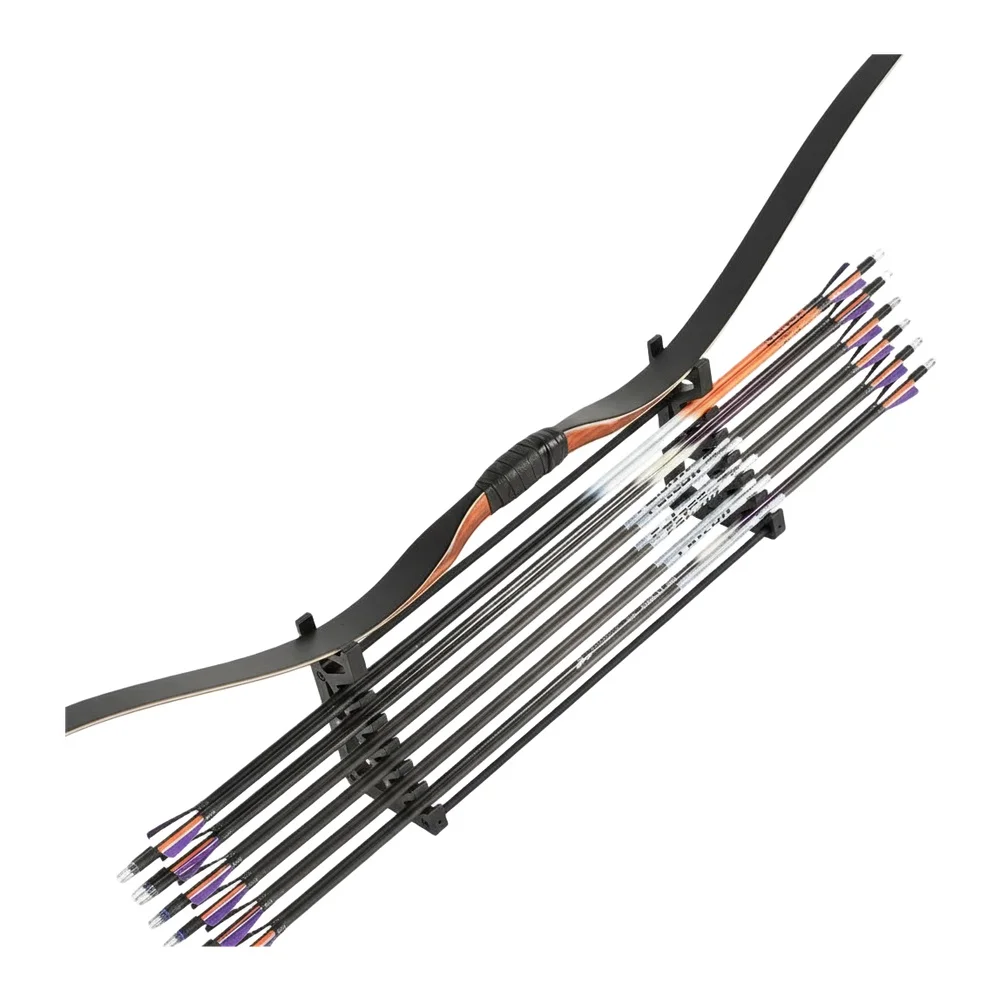 Bow Arrow Frame 11.3×1.5×18cm  Six-Layer Split-type Wall-mounted Storage Rack For Homesclubs, Hunting Camps Store Bows Arrows