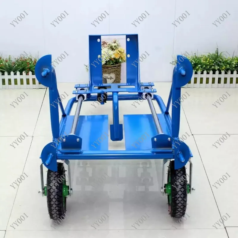 Foot Pedal Ground Drilling Rack Hand Crank Push Agricultural Hole Drilling Tool for Small Planter
