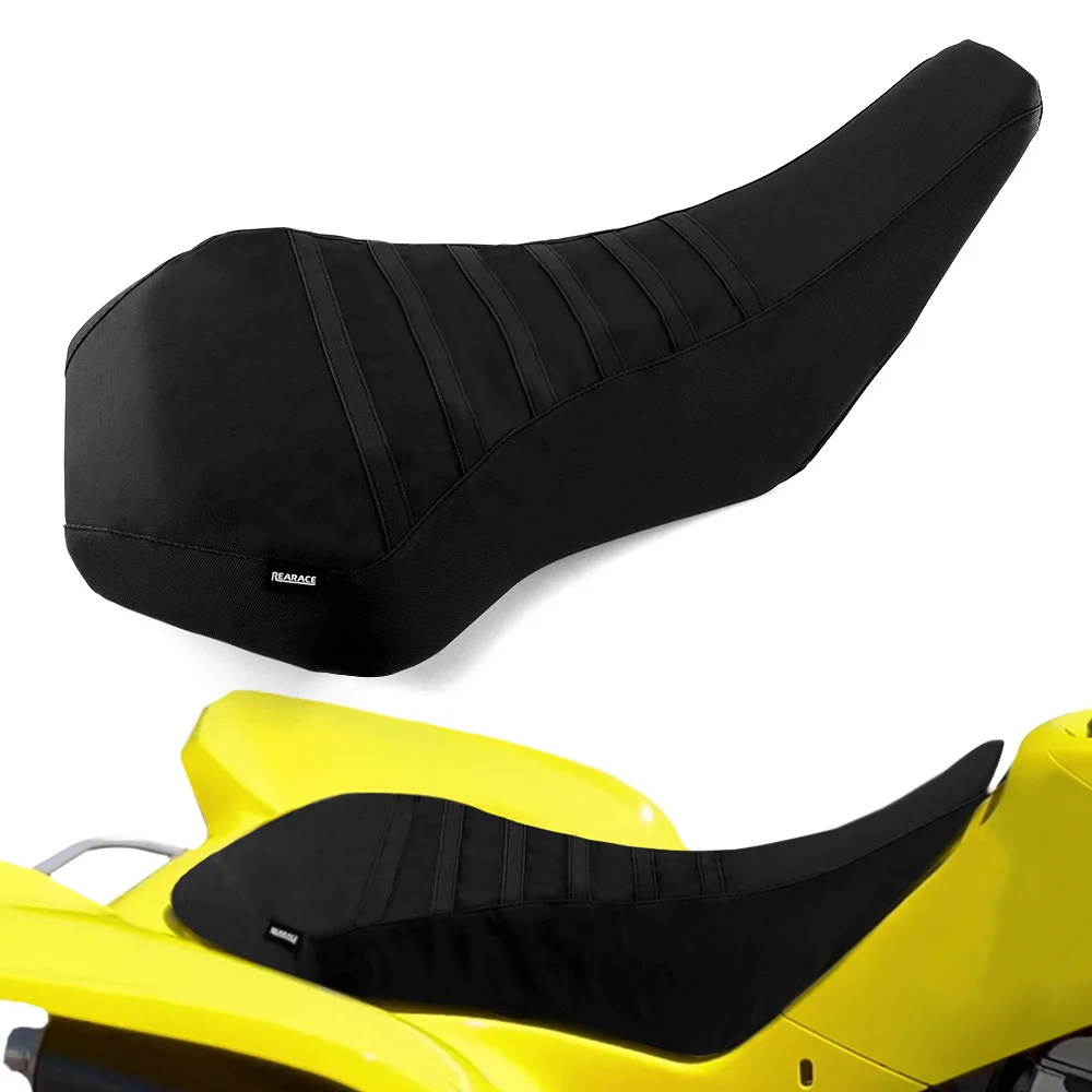 

Нескользящий чехол на сиденье мотоцикла для Suzuki Quadsport Z400/LTZ400 2003-2009 Kawasaki KFX400 2003-2006, чехол на сиденье с ребристым захватом