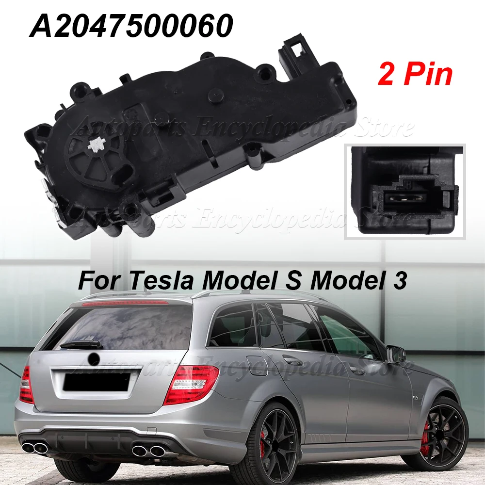 

For Tesla Model S Model 3 Trunk Lid Power Latch Lock Actuator A2047500060 Car Tailgate Boot Lid Lock Actuator Replacement