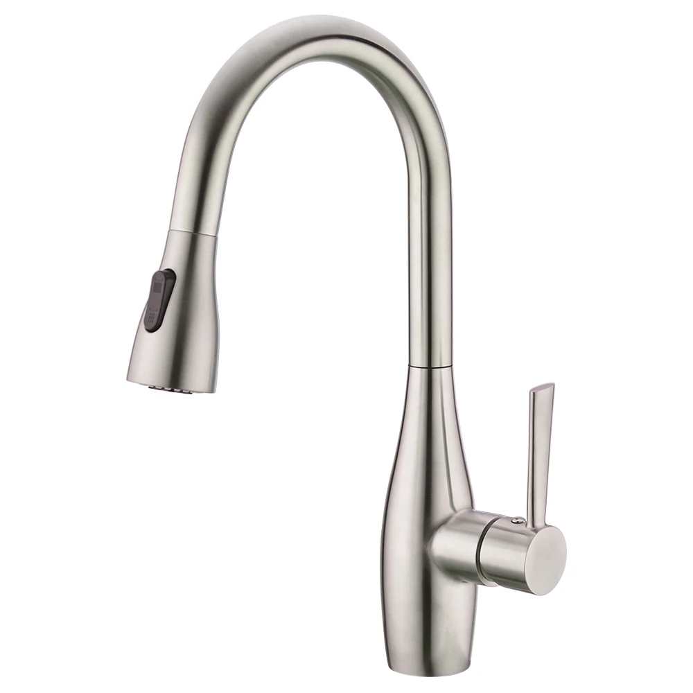 

Manufacturer Pull Down Kitchen Sink Tap 304 Stainless Steel Kitchen Sink Faucet