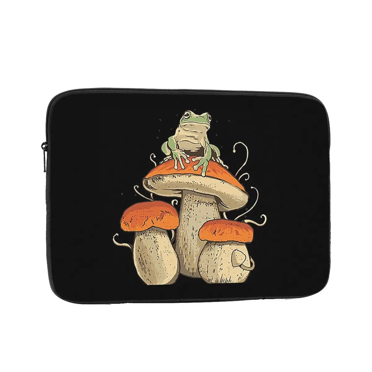 

Boho Mushroom Frog Laptop Sleeve Cover Bag 10 12 13 15 17 Inch Notebook Bag Sleeve Tablet Shockproof Case Bag