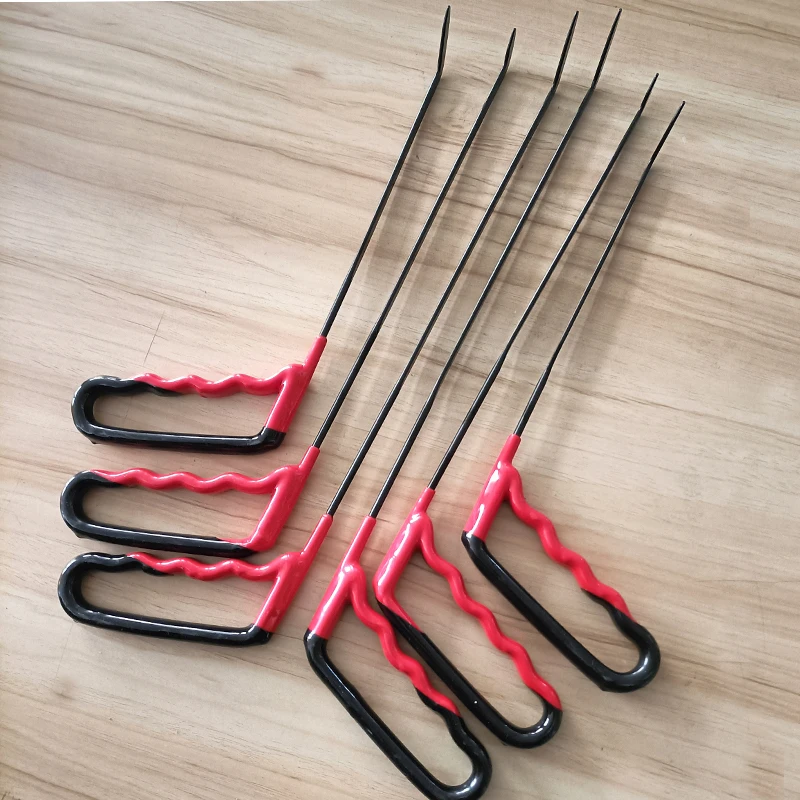 

Flat Design Handle PDR Hook Tools Car Dent Repair Tools Paintless Dent Removal